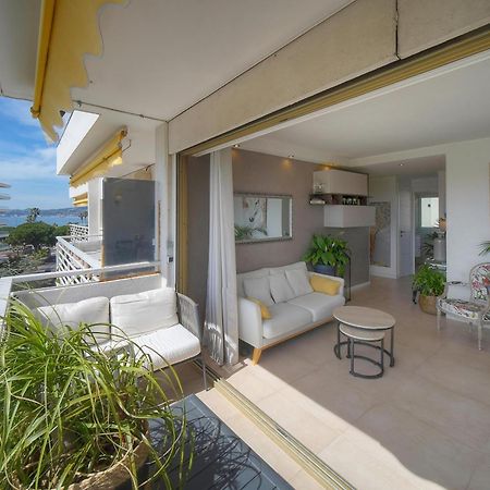 Frgk "Etoile Du Sud Terrasse Vue Mer Palm Beach" Cannes Exterior foto