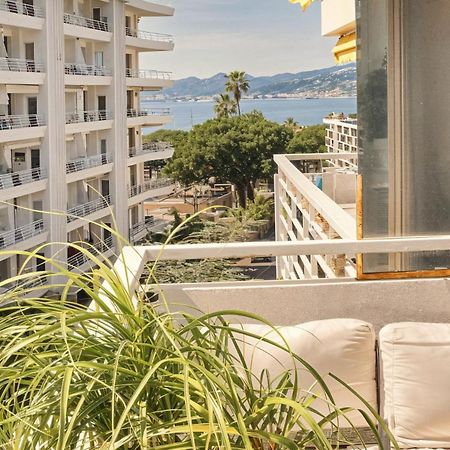 Frgk "Etoile Du Sud Terrasse Vue Mer Palm Beach" Cannes Exterior foto