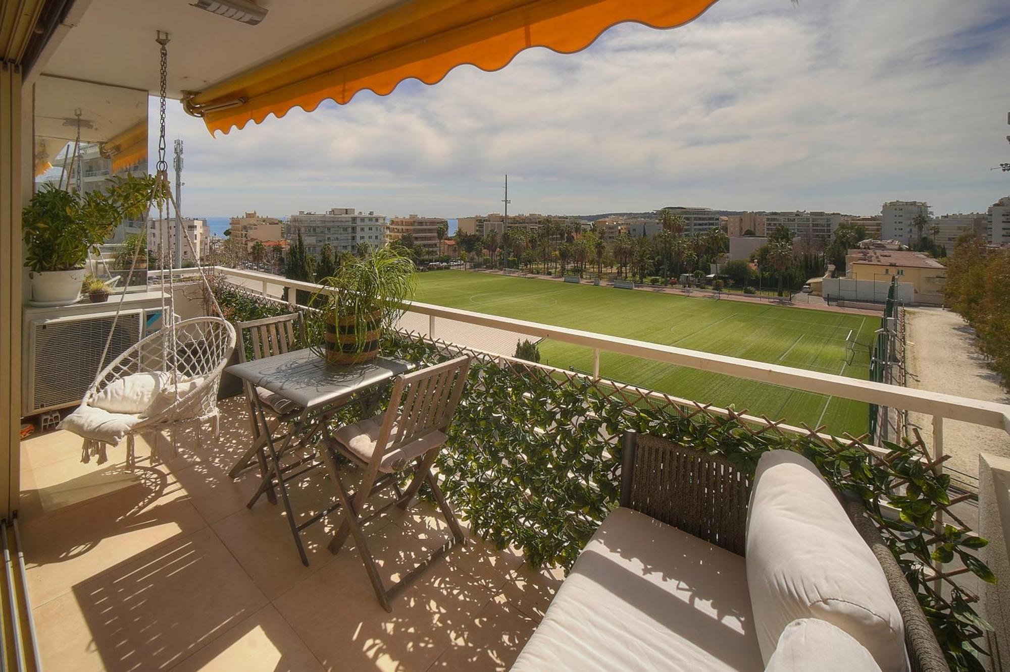 Frgk "Etoile Du Sud Terrasse Vue Mer Palm Beach" Cannes Exterior foto