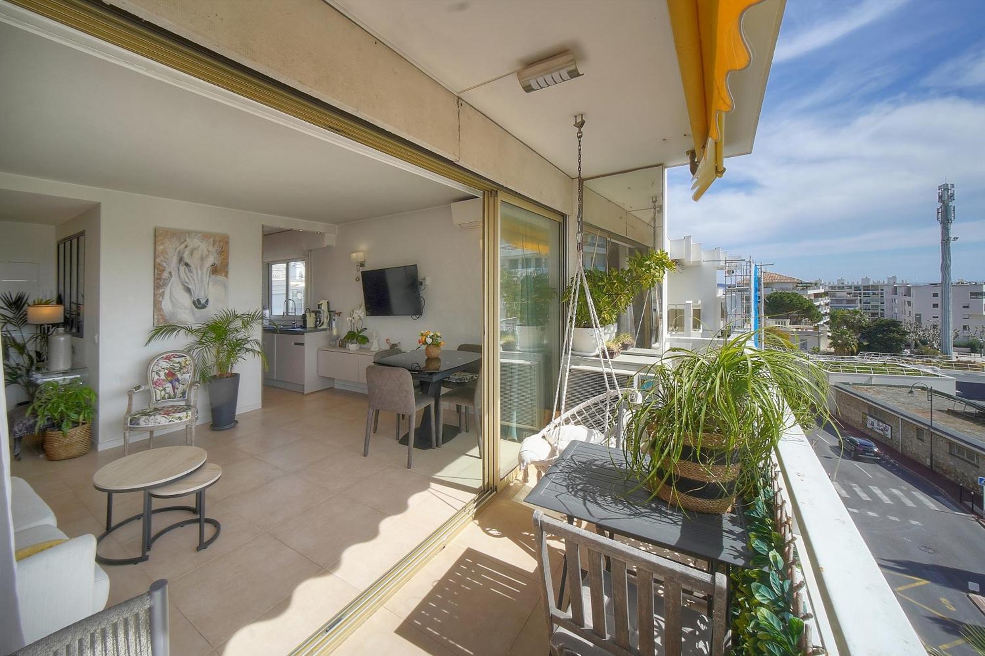 Frgk "Etoile Du Sud Terrasse Vue Mer Palm Beach" Cannes Exterior foto